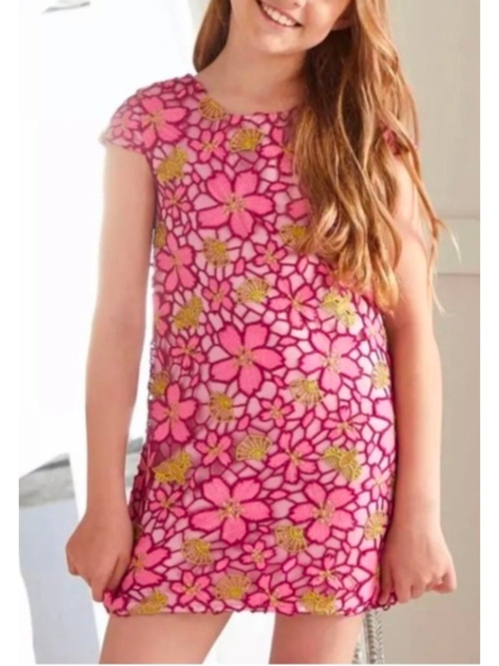 Girls' Disney Princess Mulan Dress Pink Disney Store Size 11/12 NWT